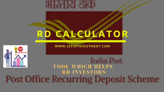 Recurring Deposit Calculator