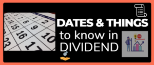 Read more about the article Dividend in Stocks– Important dates and things you should know