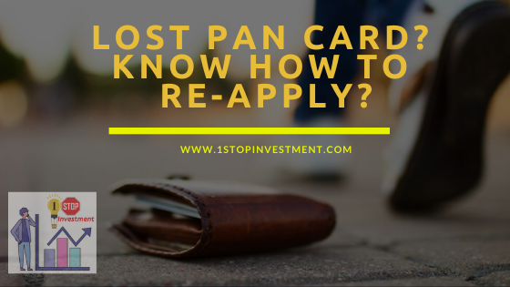 Read more about the article Lost Pan Card ? Know how to reapply !